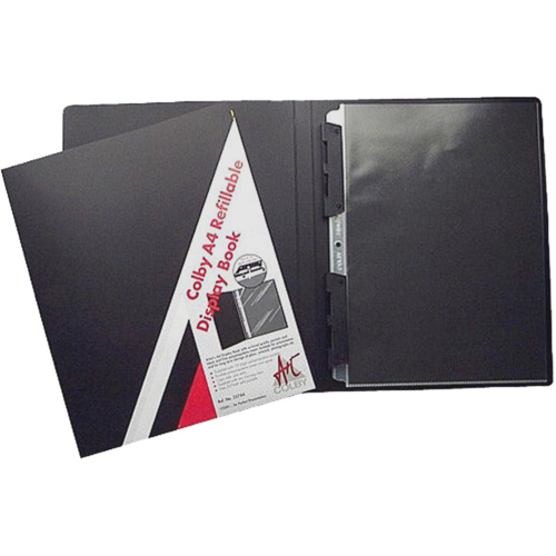 Colby Refillable A4 Art Display Book 20 Pages