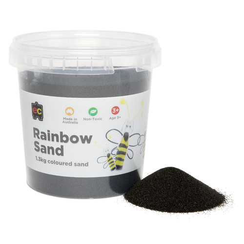EC Coloured Sand Black 1kg tub