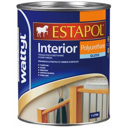 Wattyl Estapol Polyurethane Varnish Clear Gloss 1 Litre
