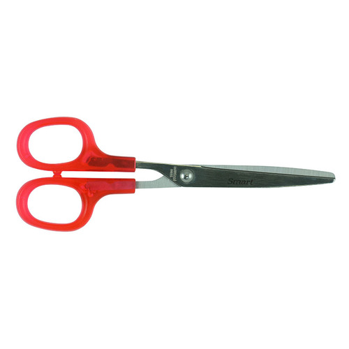 Student Scissors 170mm Red Handle - Left Handed