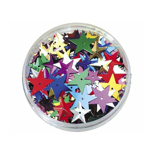 Bulk Sequins Stars 50g