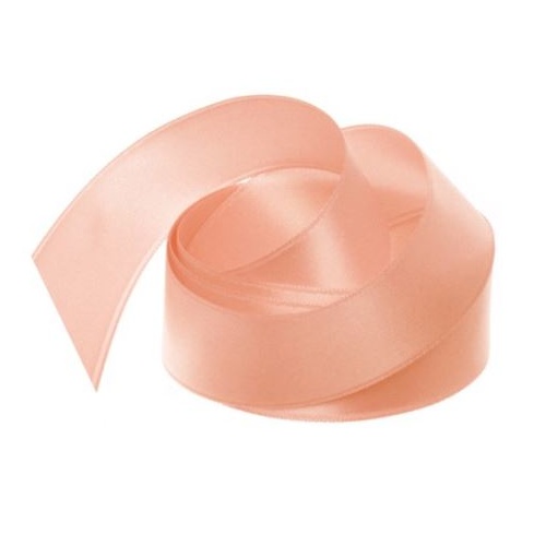 Satin Ribbon 25mm Baby Pink 30m Roll