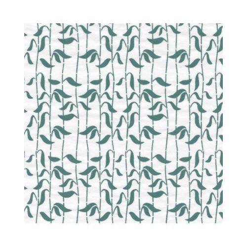 Tissue Transfer Paper Blue & White Flowers 420 x 310mm