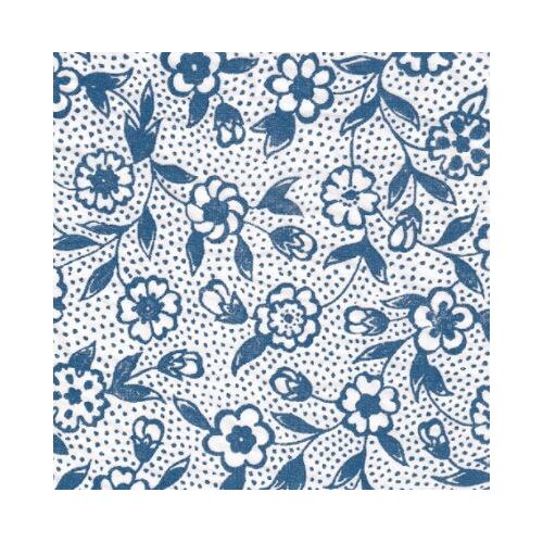 Tissue Transfer Paper Blossoms Blue 390 x 280mm