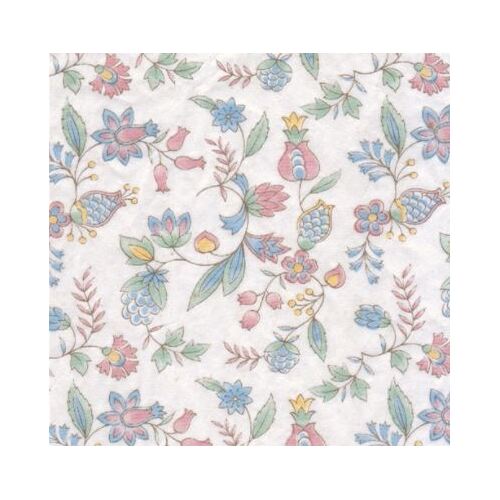 Tissue Transfer Paper 5 Colour Floral 410 x 300mm