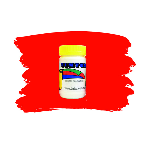 Tintex Fabric Ink Fluorescent 1 Litre Fluoro Red