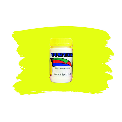 Tintex Fabric Ink Fluorescent 1 Litre Fluoro Yellow