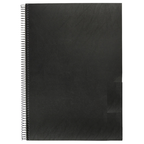 Premium Visual Diary  A3 110gsm 60 sheets Single Wire Black Cover 
