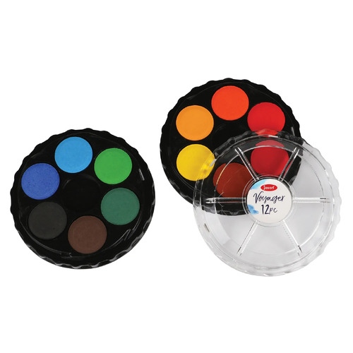 Jasart Voyager Watercolour Disc Set 12