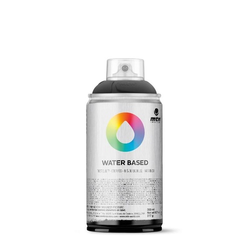 Montana Water Based Spray Paint 300ml - Carbon Black