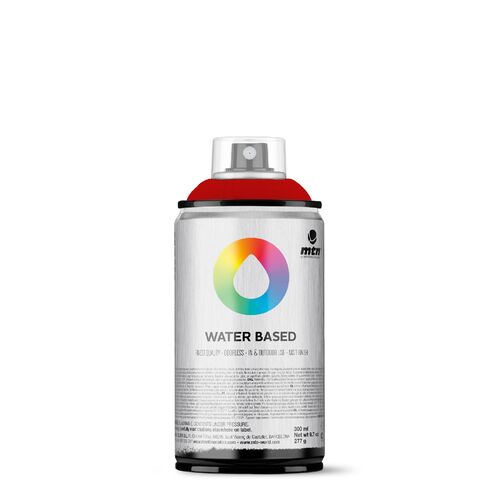 Montana Water Based Spray Paint 300ml - Naphthol Red Deep
