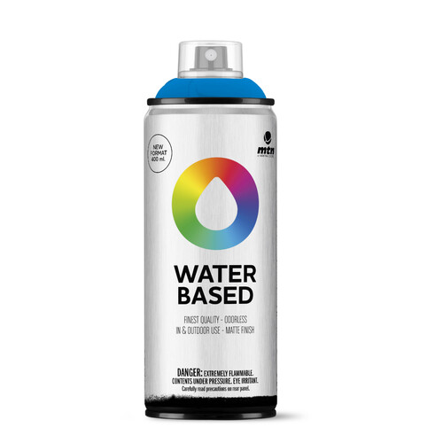 Montana Water Based Spray Paint 400ml - Cobalt Blue