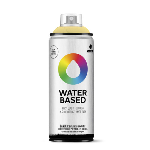 Montana Water Based Spray Paint 400ml - Naples Yellow