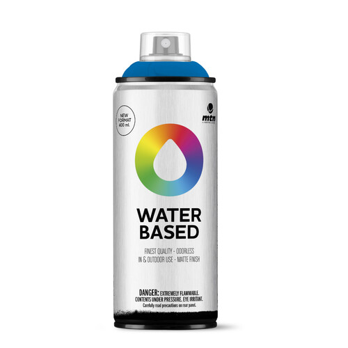 Montana Water Based Spray Paint 400ml - Prussian Blue