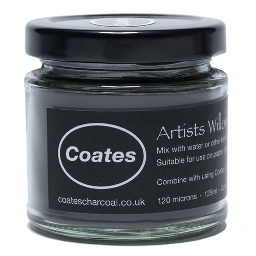 Coates Willow Charcoal Powder 125ml Jar