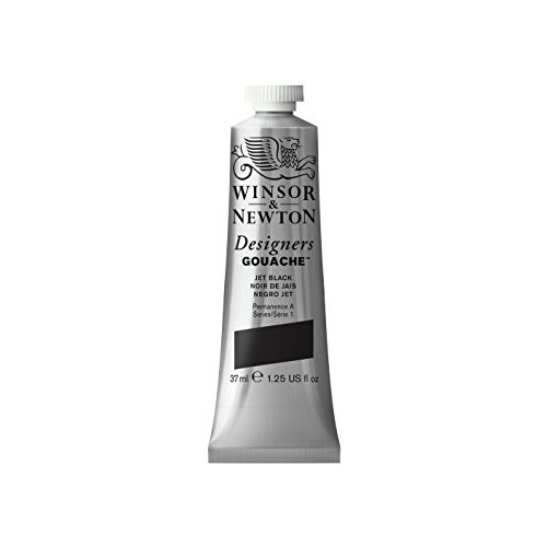 Winsor & Newton Designer Gouache  37ml Series 1 Jet Black
